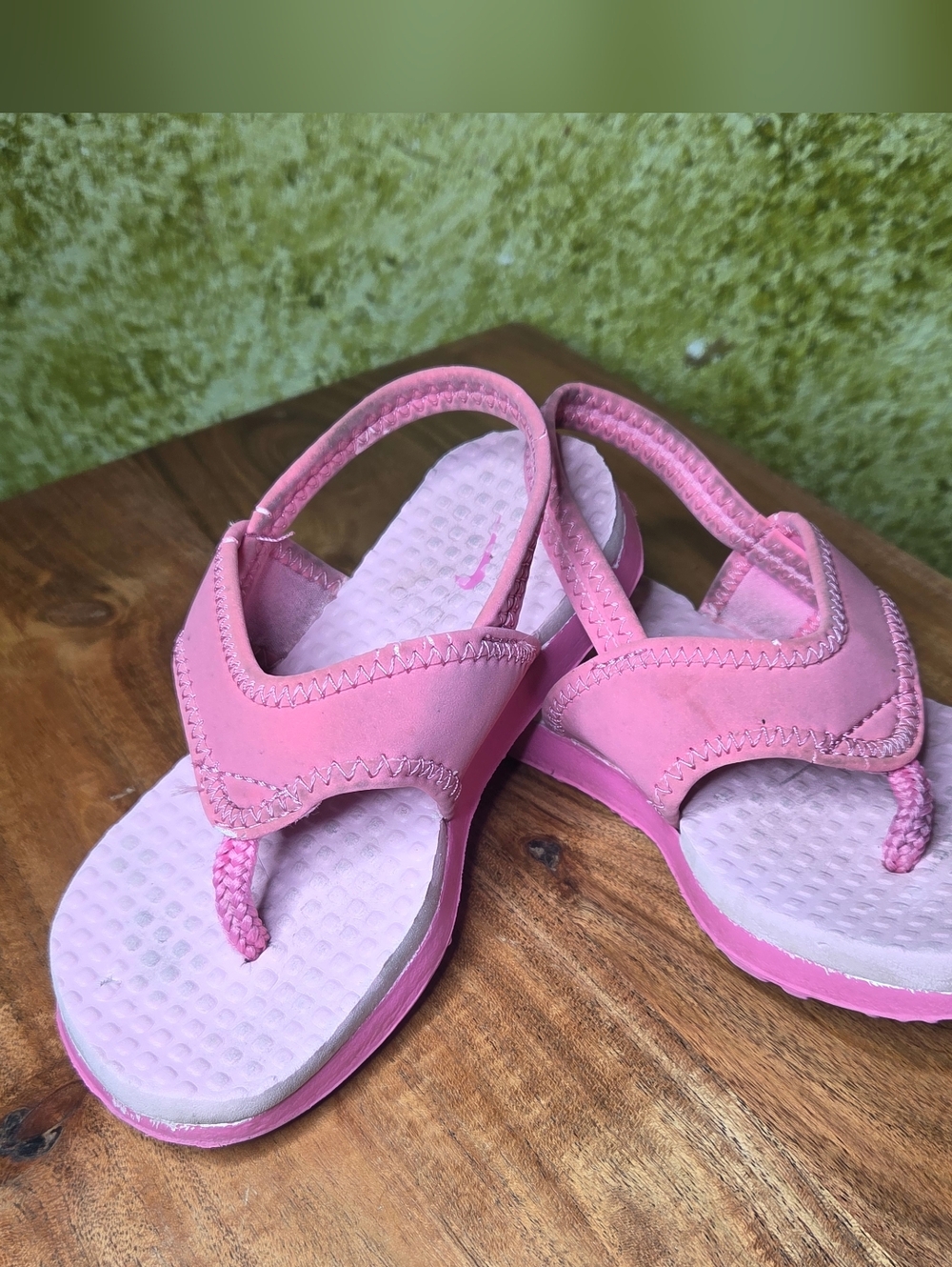 Nike Pink Girls' Back-Strap Flip Flop Sandals